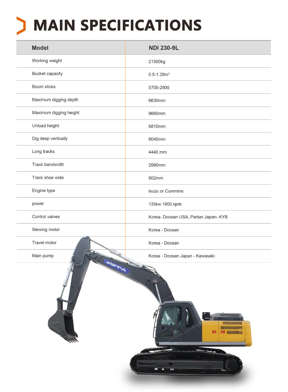 large mining excavator