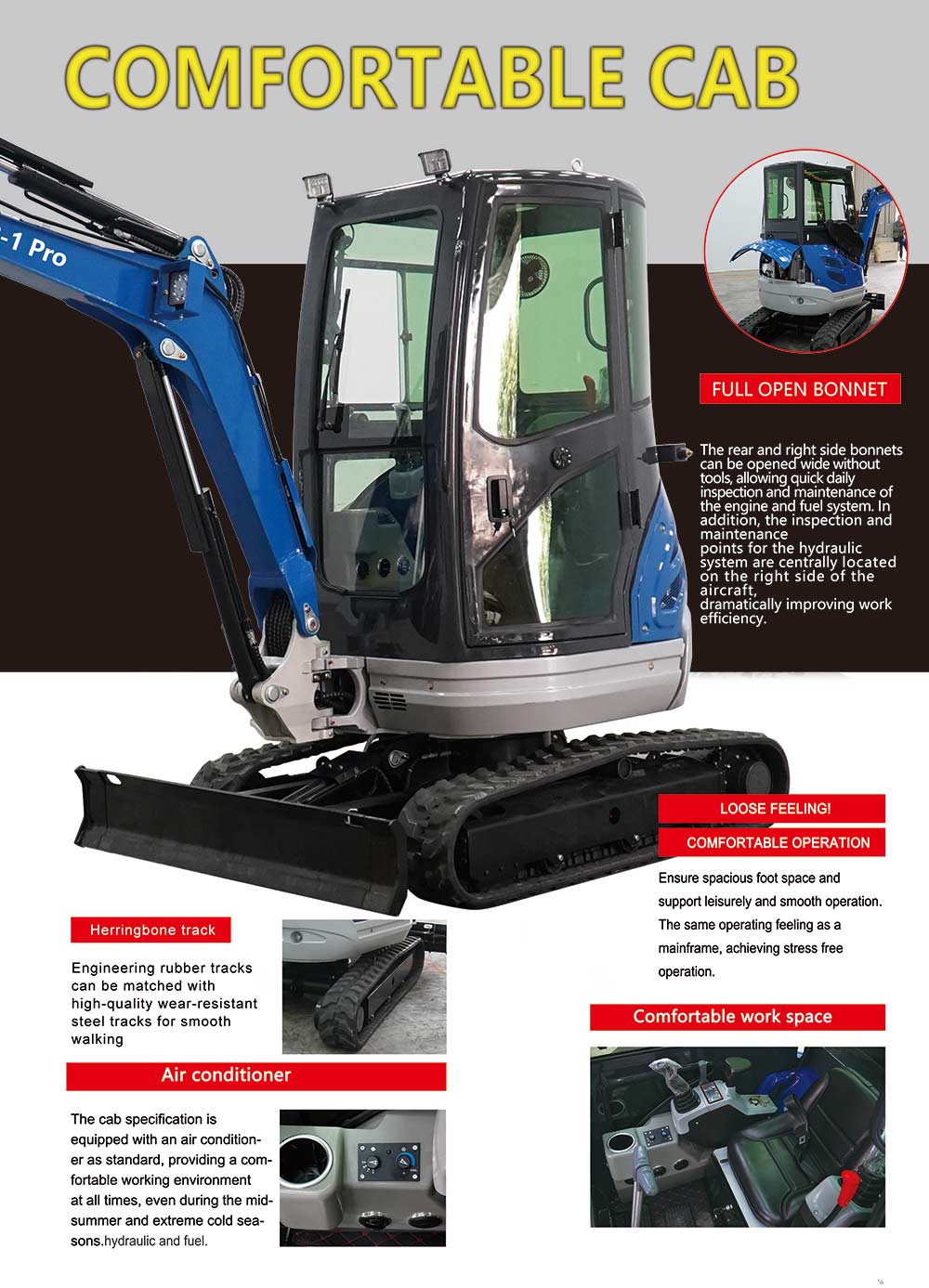 new mini excavator for sale