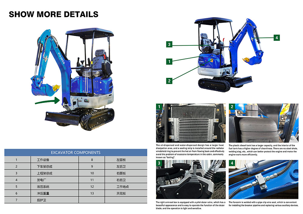 used mini excavator