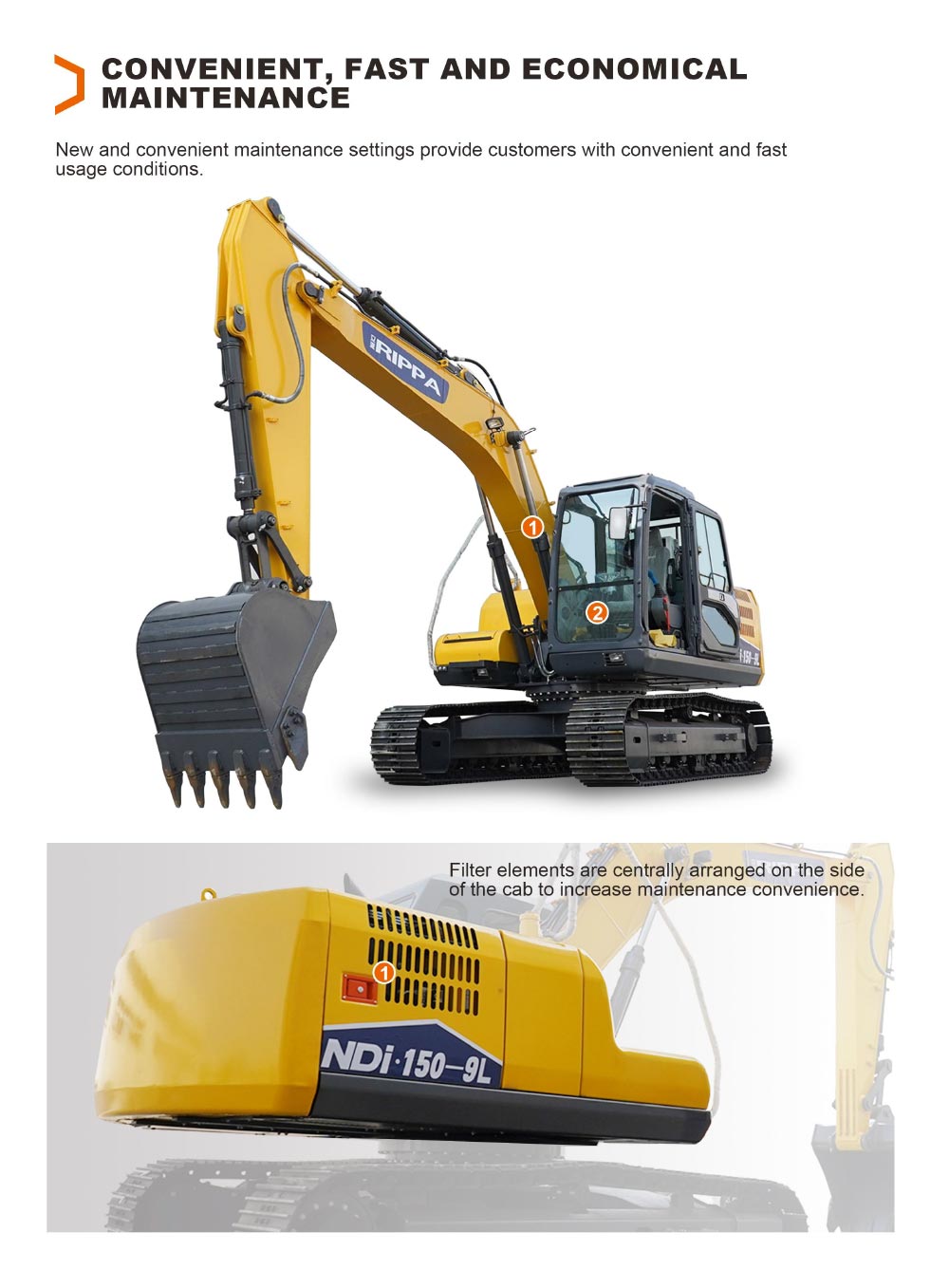 big excavator for sale