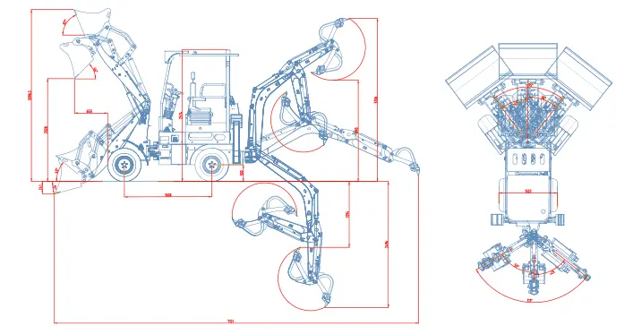 Rippa Backhoe Loader-Mini Excavators For Sale - Rippa® China Manufacturer