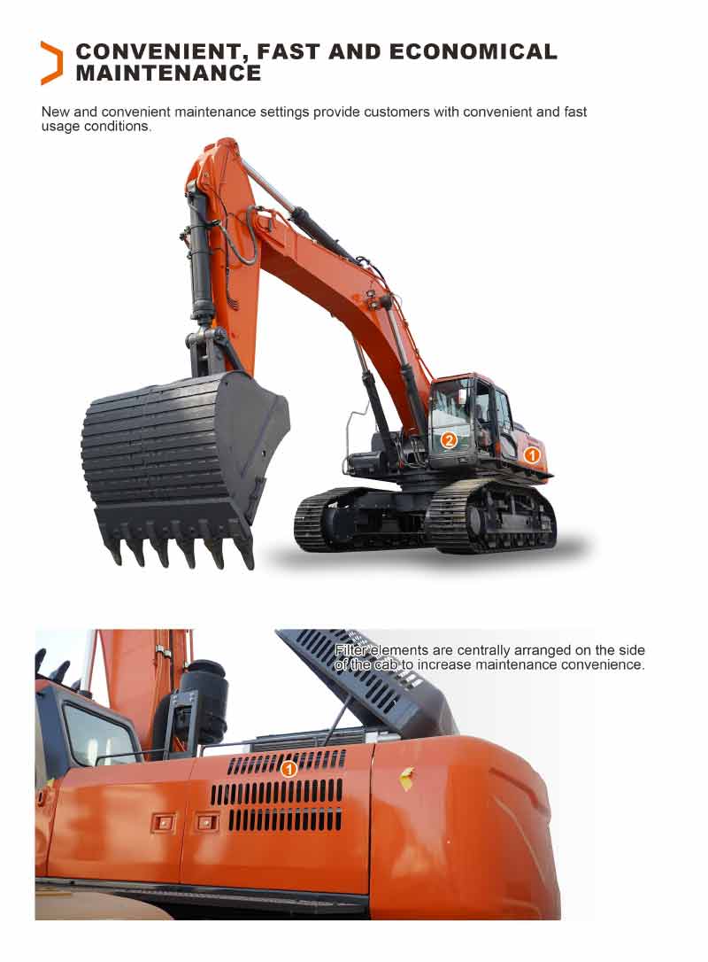 huge excavators