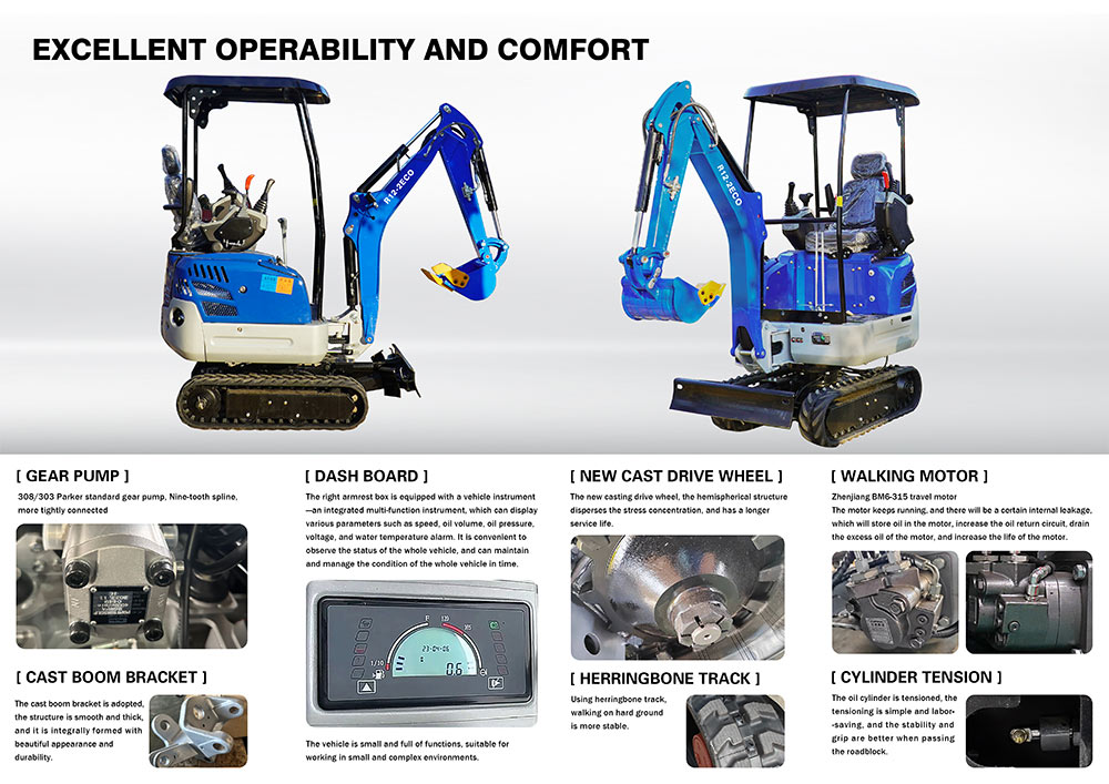 micro excavator for sale