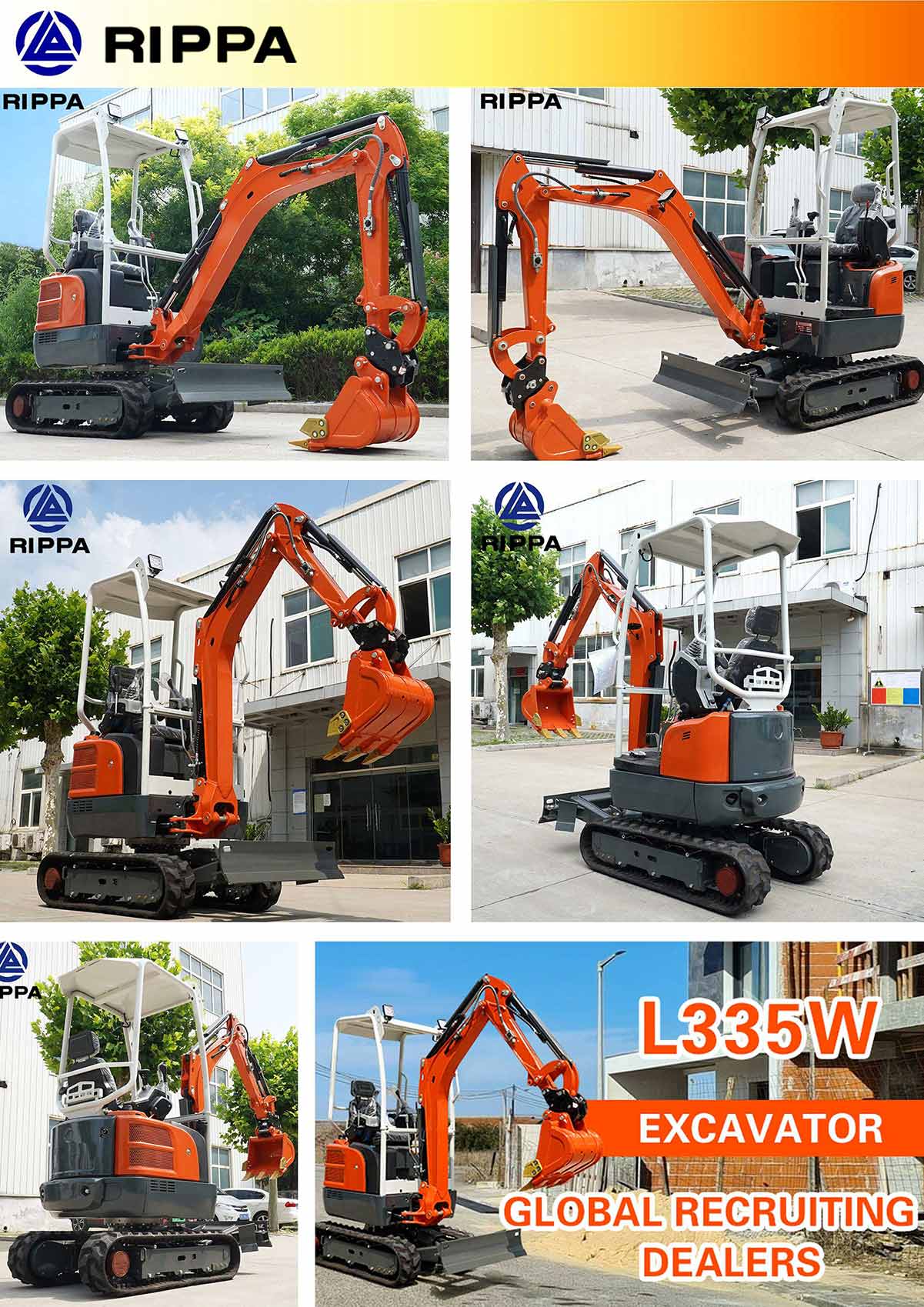 excavator for sale in china