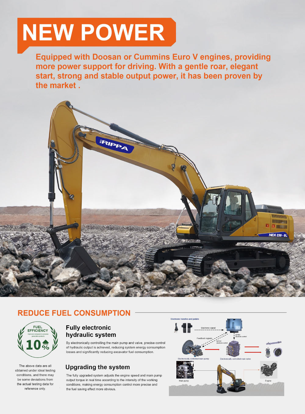 21 ton excavator for sale